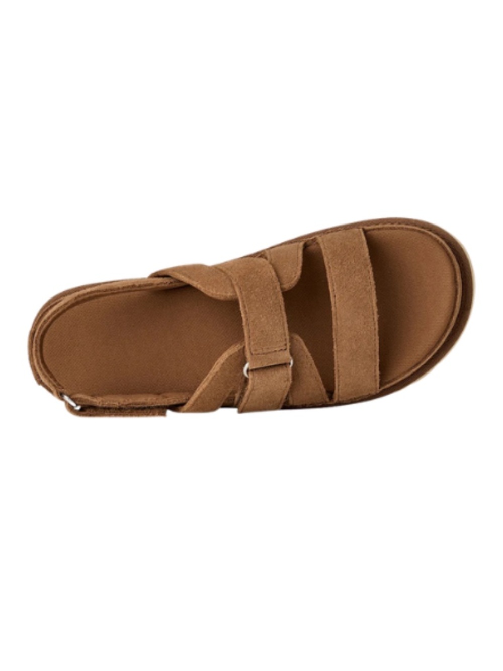 Womens UGG Goldenstar Gleam Sandals in Chestnut Suede. 1175122 - Picture 5 of 6